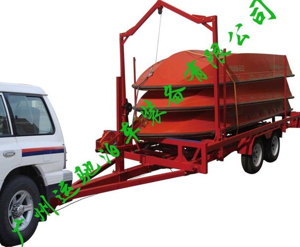 产品目录 交通运输 商用车 拖车 &raquo; c9030型冲锋舟拖车(扣装带吊